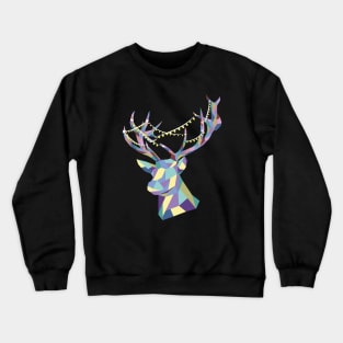 Deer in lights Crewneck Sweatshirt